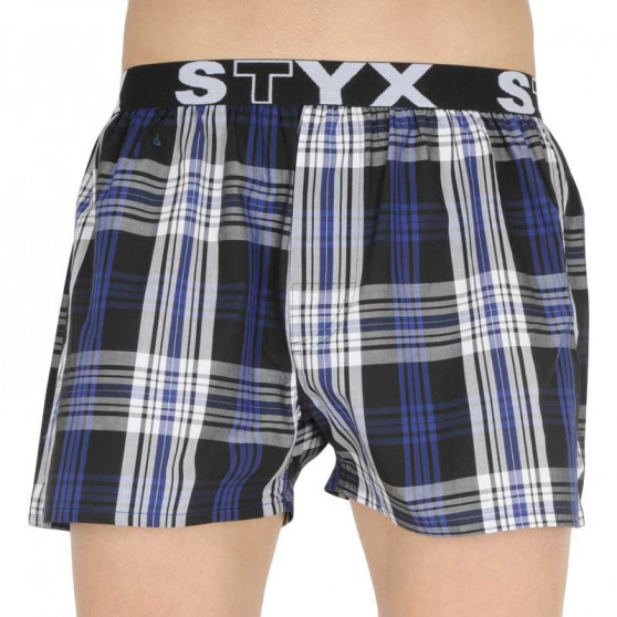 10PACK Boxers para homem Styx desporto elástico multicolorido (B8313234567890)