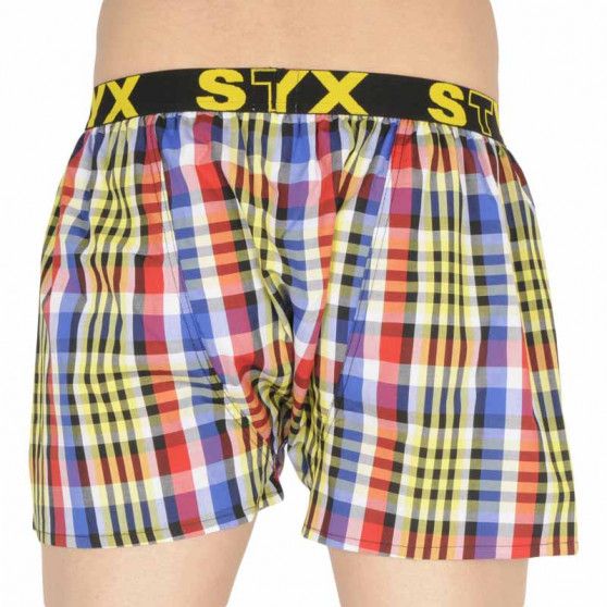 10PACK Boxers para homem Styx desporto elástico multicolorido (B8313234567890)