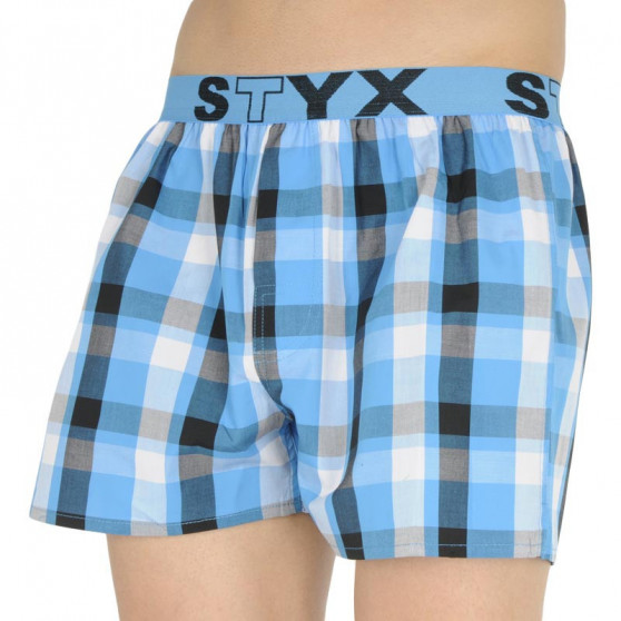 10PACK Boxers para homem Styx desporto elástico multicolorido (B8313234567890)