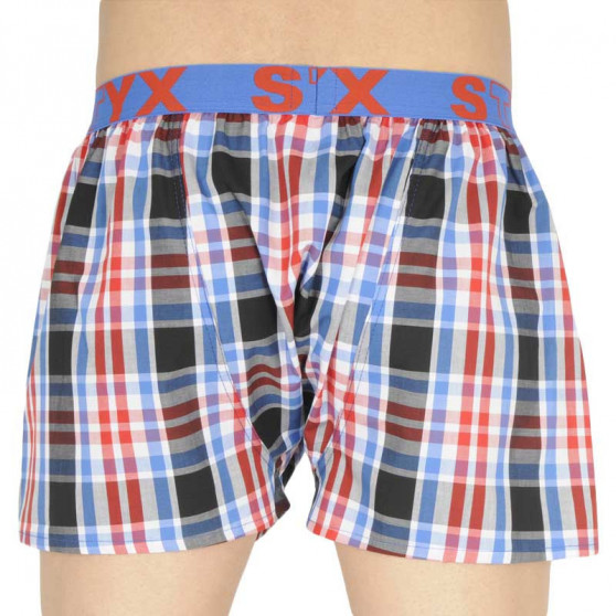 10PACK Boxers para homem Styx desporto elástico multicolorido (B8313234567890)