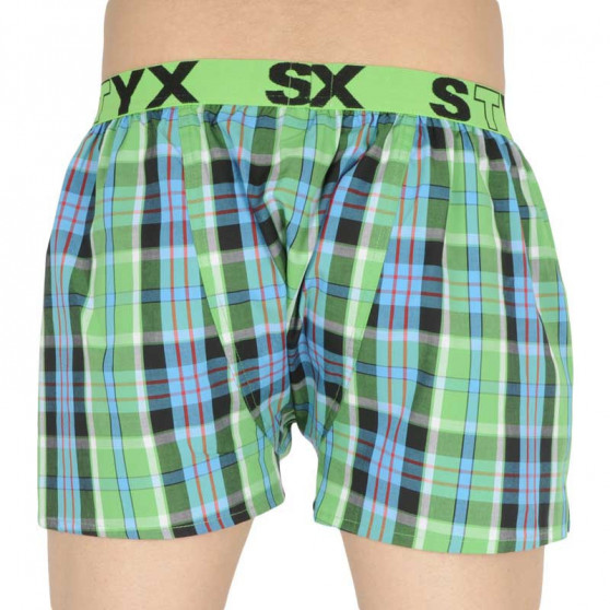 10PACK Boxers para homem Styx desporto elástico multicolorido (B8313234567890)