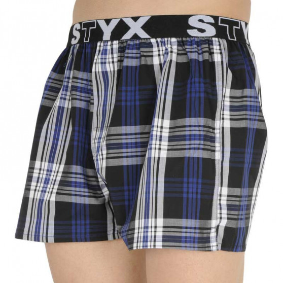 10PACK Boxers para homem Styx desporto elástico multicolorido (B8313234567890)