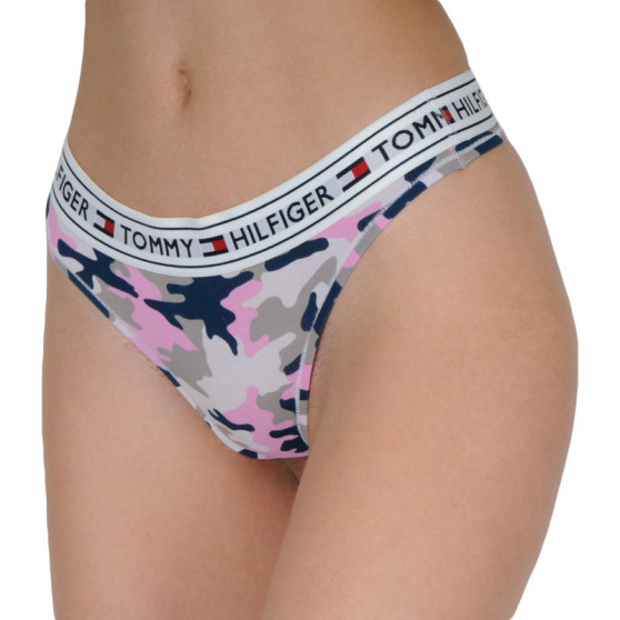 Tanga para mulher Tommy Hilfiger multicolorido (UW0UW02800 0JW)