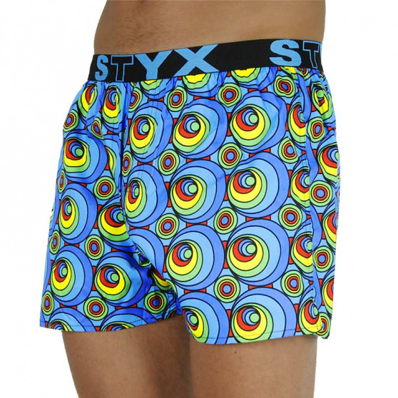 Boxers para homem Styx arte desportiva anéis de borracha (B1151)