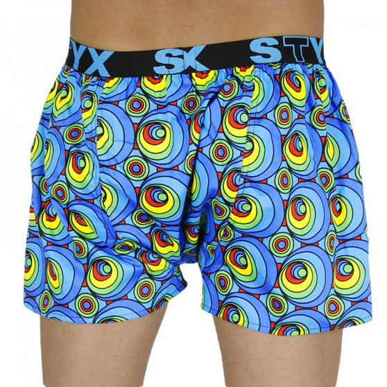 Boxers para homem Styx arte desportiva anéis de borracha (B1151)