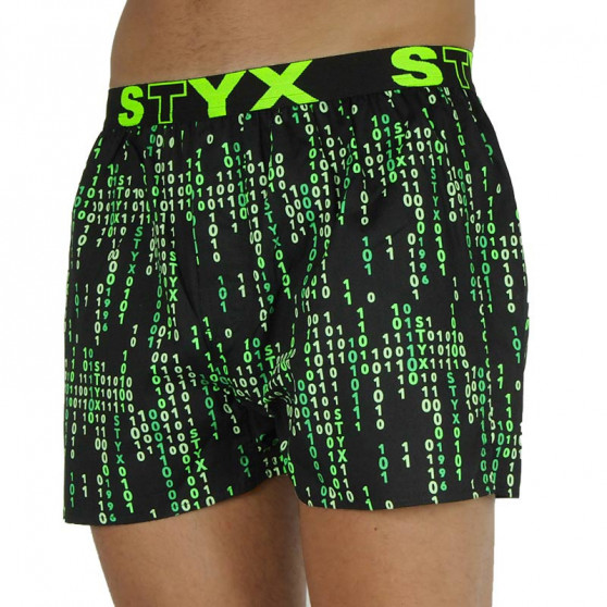 Boxers para homem Styx arte desporto código borracha (B1152)