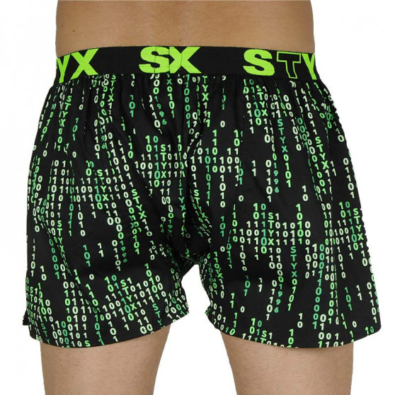 Boxers para homem Styx arte desporto código borracha (B1152)