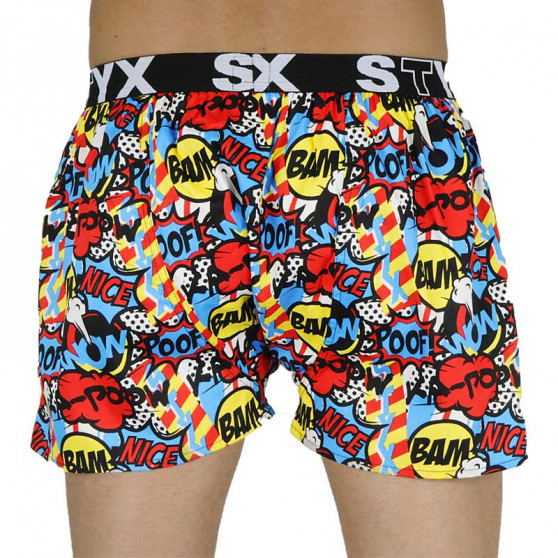 Boxers para homem Styx arte desporto borracha poof (B1153)