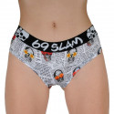 Cuecas para mulher 69SLAM boxer newspaper (GYXNSK-PO)