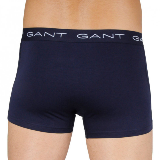 3PACK Boxers para homem Gant azul escuro (900003003-405)