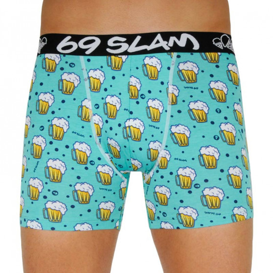 3PACK Boxers para homem 69SLAM fit bambu mix (PACARS-BB)