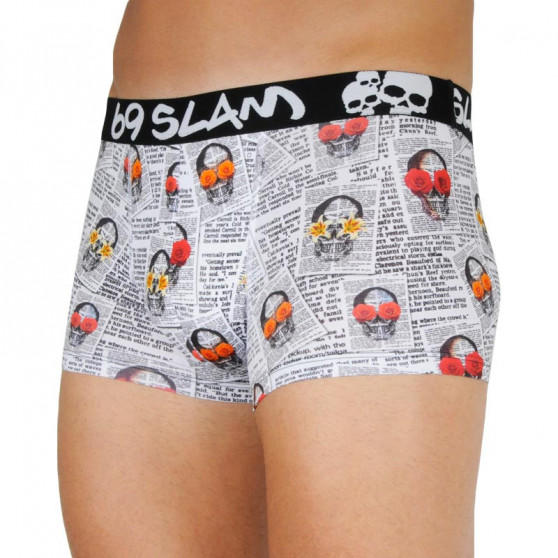 Boxers para homem 69SLAM jornal da anca (MSYNSK-PO)