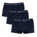 3PACK Boxers para homem Gant azul escuro (900003003-405)