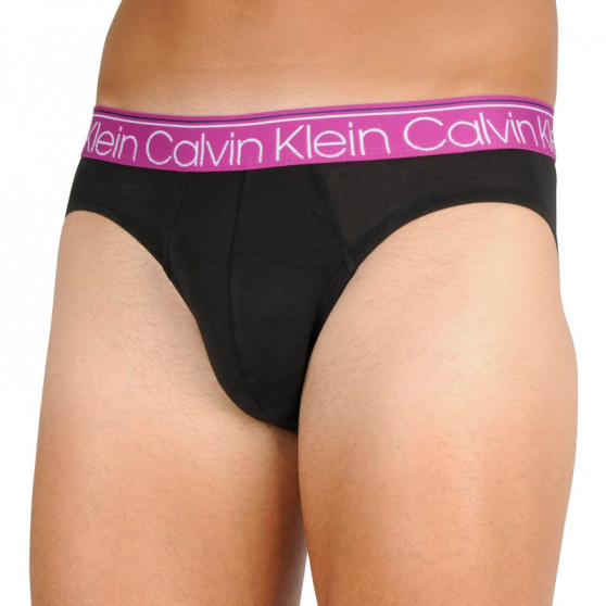 3PACK cuecas para homem Calvin Klein preto (NB2415A-T6D)