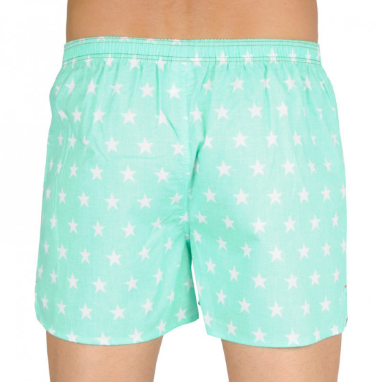 Boxers para homem Emes estrelas em verde (036)