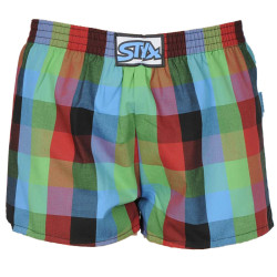 Boxers para criança Styx clássico elástico multicolorido (J836)