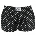 Boxers para crianças Styx art classical borracha polka dots (J1055)