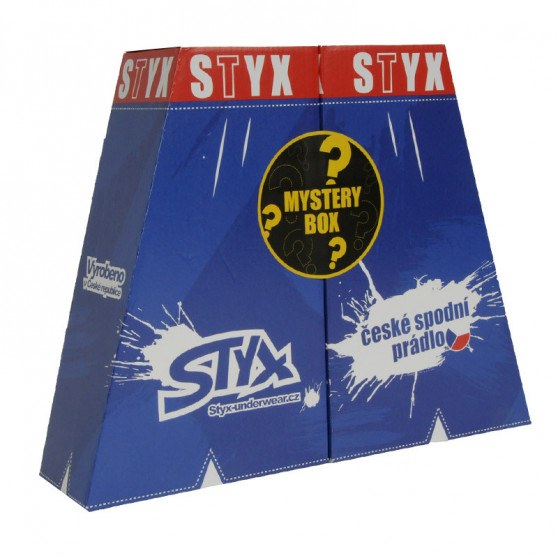 MYSTERY BOX - 5PACK Boxers para mulher  elástico clássico multicolorido Styx