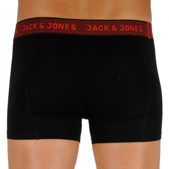 3PACK Boxers para homem Jack and Jones preto (12127816 - asphalt)