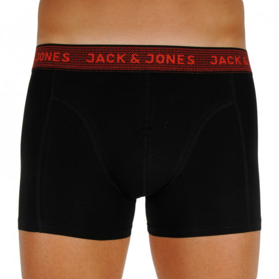 3PACK Boxers para homem Jack and Jones preto (12127816 - asphalt)