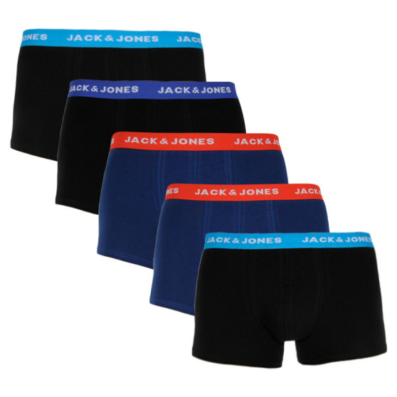 5PACK Boxers para homem Jack and Jones multicolorido (12144536)