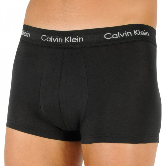 3PACK Boxers para homem Calvin Klein preto (U2664G-WHN)