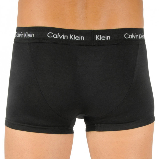 3PACK Boxers para homem Calvin Klein preto (U2664G-WHN)