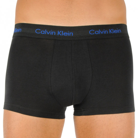 3PACK Boxers para homem Calvin Klein preto (U2664G-WHN)