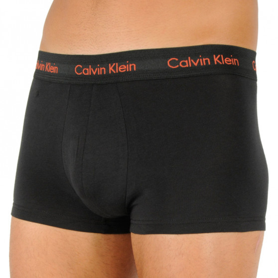 3PACK Boxers para homem Calvin Klein preto (U2664G-WHN)