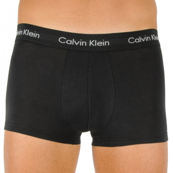 3PACK Boxers para homem Calvin Klein preto (U2664G-WHN)