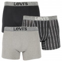 3PACK Boxers para homem Levis multicolorido (701203917 001)