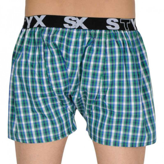 3PACK Boxers para homem Styx desporto elástico multicolorido (B1051013)