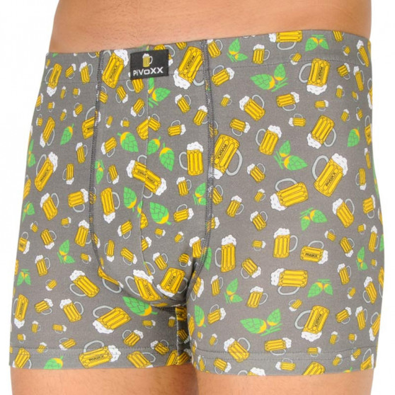 Boxers para homem VoXX multicolorido (Kevin-pivo/malé šedé)