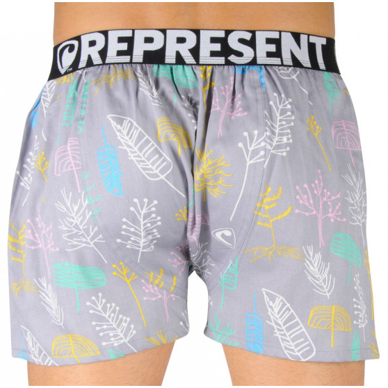 Boxers para homem Represent exclusive Mike herbs grey