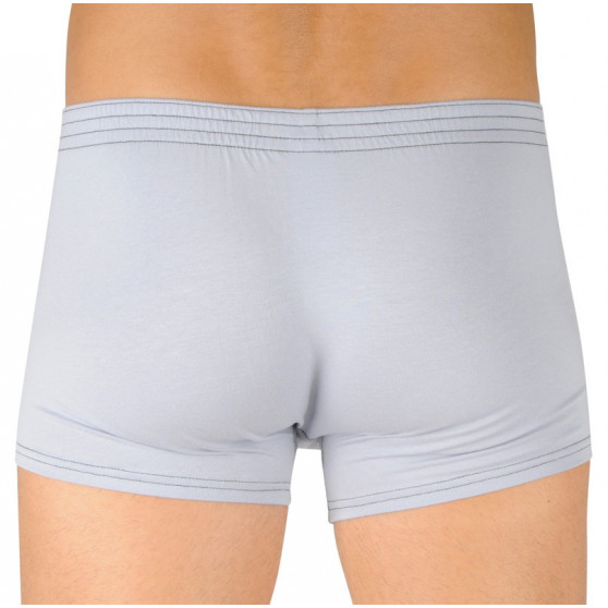 Boxers para homem Styx borracha clássica light grey (Q1067)