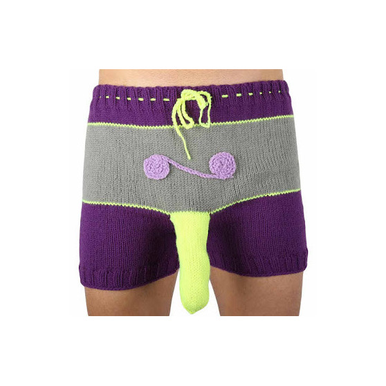 Boxers tricotados à mão Infantia (PLET290)