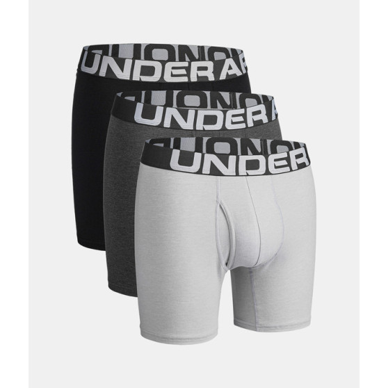 3PACK Boxers para homem Under Armour superdimensionado multicolorido (1363617 012)