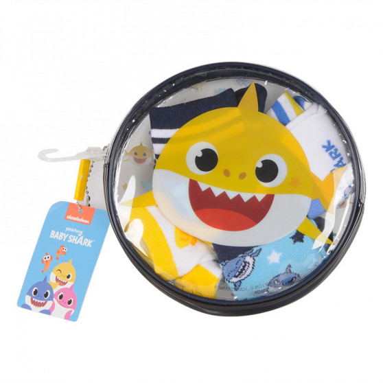 5PACK Meias para bebé Cerdá Baby Shark multicolorido (2200007399)