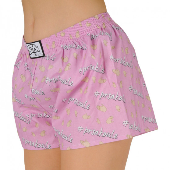 Boxers para mulher Styx arte clássica borracha Loono (K1453)