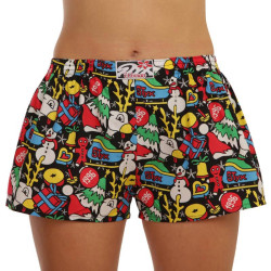 Boxers para mulher Styx arte clássica borracha Christmas (K1258)