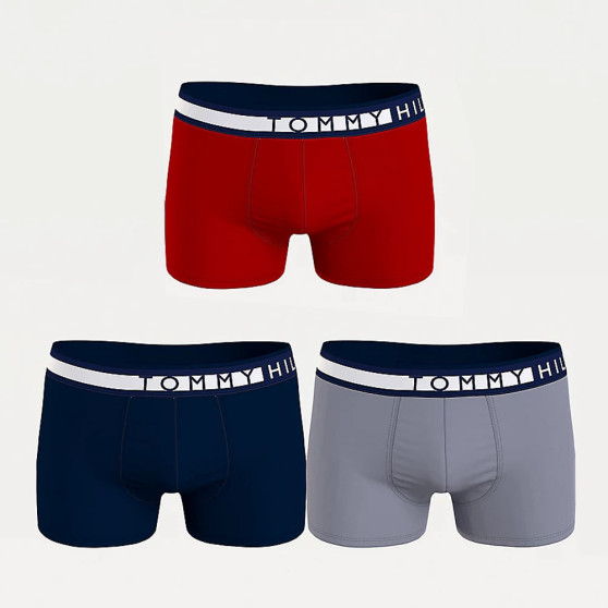 3PACK Boxers para homem Tommy Hilfiger multicolorido (UM0UM02202 0RU)