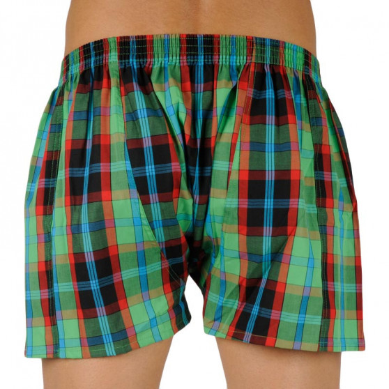 Boxers para homem Styx clássico elástico multi-colorido (A904)