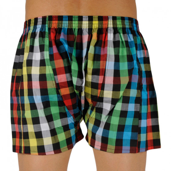 Boxers para homem Styx clássico de borracha superdimensionado multicolorido (E907)