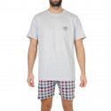 Pijama para homem Gino cinzento (79110)