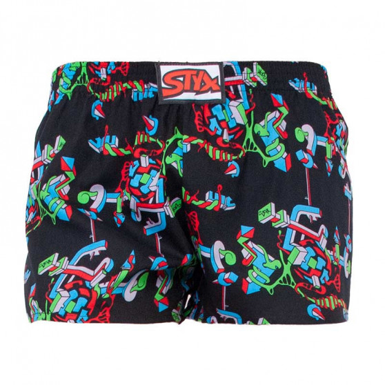 3PACK Boxers para criança Styx borracha clássica multi-coloured (J9565758)