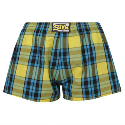 Boxers para criança Styx clássico elástico multicolorido (J910)