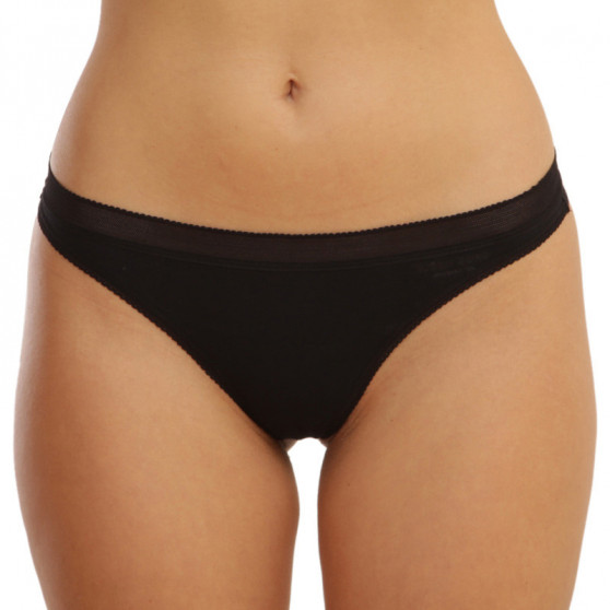 2PACK tanga para mulher Bjorn Borg preto (10000162-MP001)