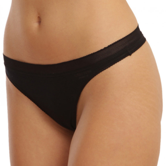 2PACK tanga para mulher Bjorn Borg preto (10000162-MP001)