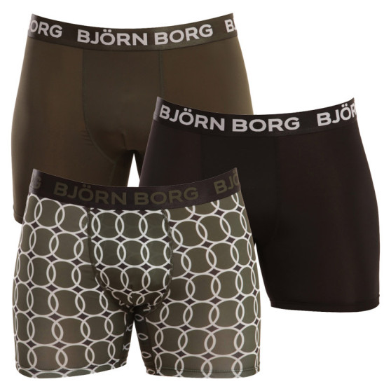 3PACK Boxers funcionais para homem Bjorn Borg multicolorido (10000321-MP003)