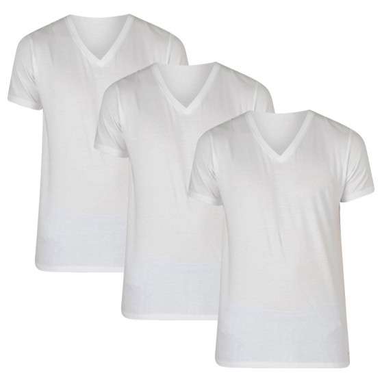 3PACK T-shirt para homem Calvin Klein branco (NB4012A-100)